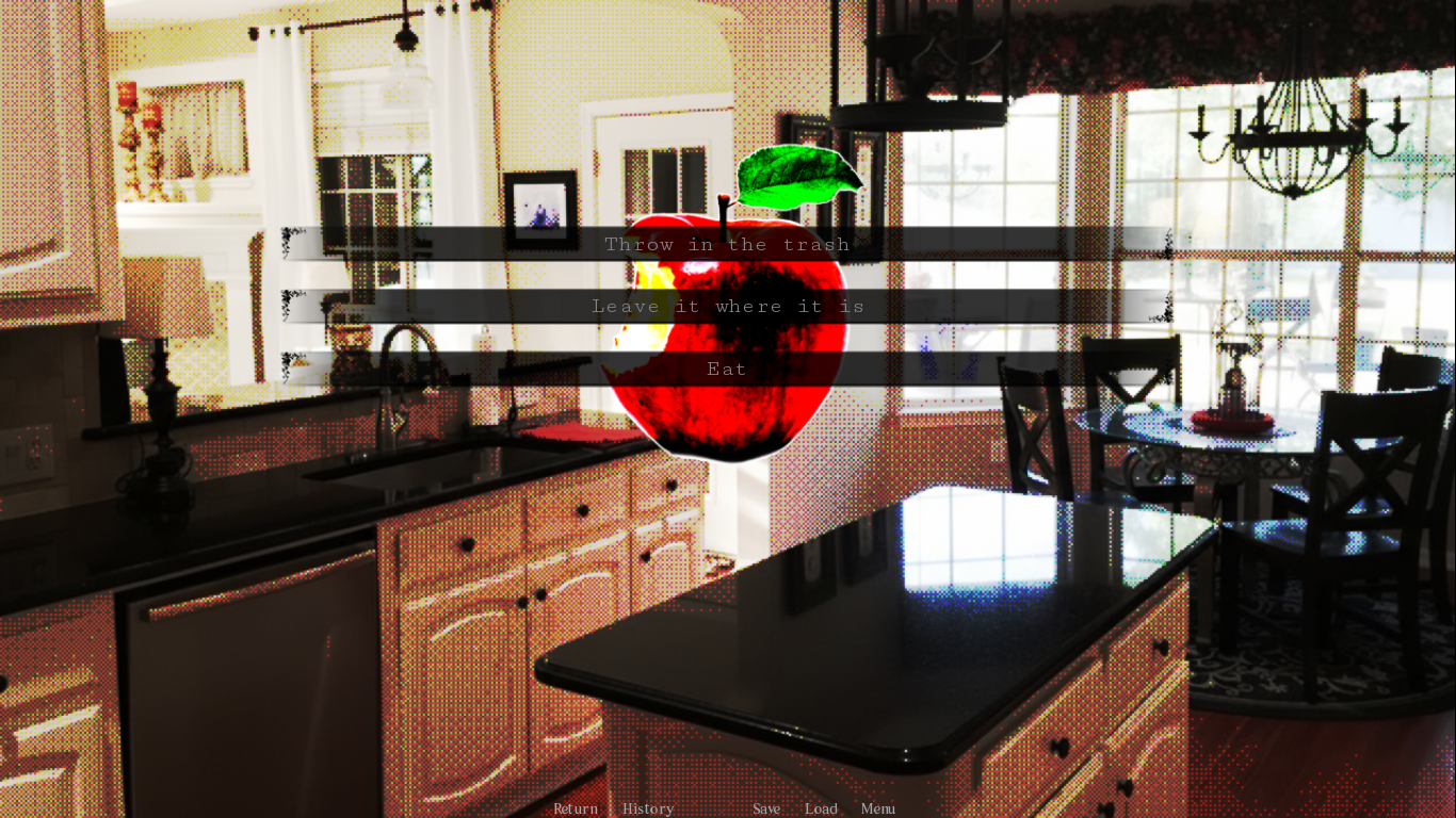 Home Is Where He Is screenshot showing redesigned interface